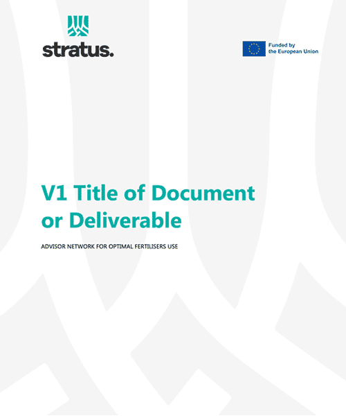 Stratus Document Template